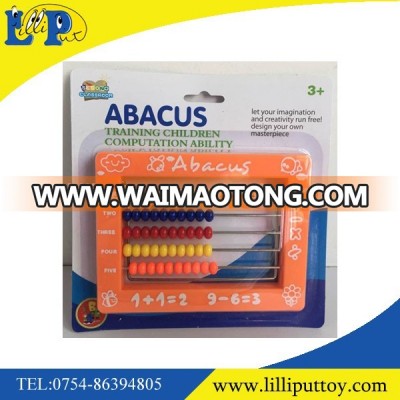 Plastic abacus educational toy for kid